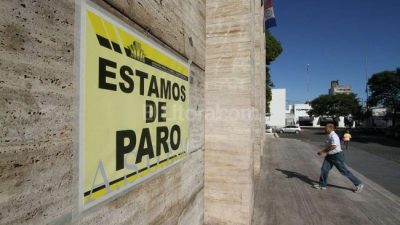 Protesta de la Festram Santa Fe en los lugares de trabajo