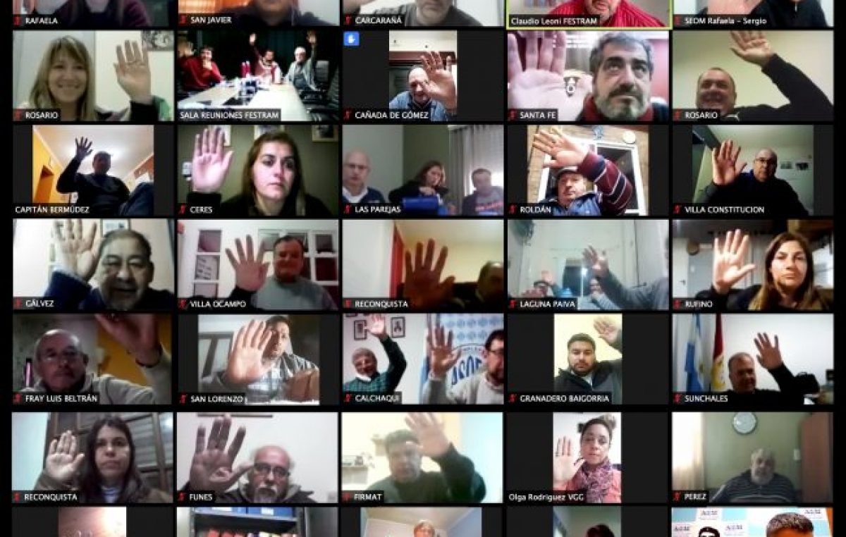 Municipales santafesinos resolvieron efectuar medidas de fuerza
