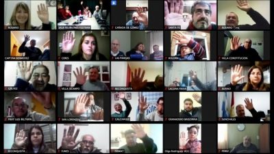 Municipales santafesinos resolvieron efectuar medidas de fuerza