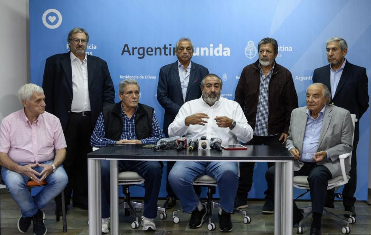 Fuerte respaldo de la organizaciones sindicales al acuerdo con los bonistas