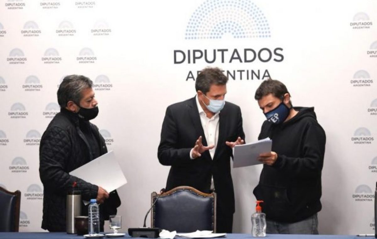 Pospandemia: La CGT y las organizaciones sociales presentaron un programa de desarrollo en Diputados