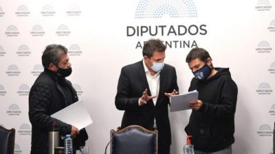 Pospandemia: La CGT y las organizaciones sociales presentaron un programa de desarrollo en Diputados