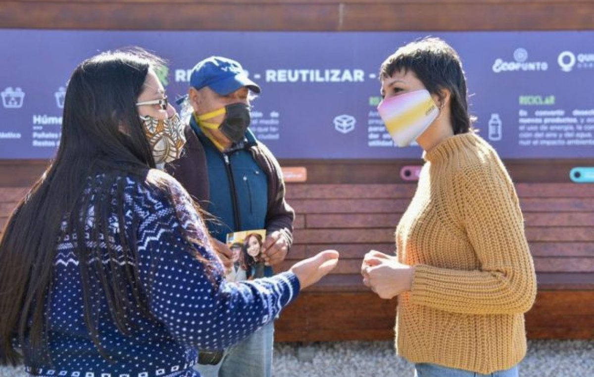 Quilmes: Mayra Mendoza, «cada vez que hablo con Máximo le pregunto por el impuesto a la riqueza»