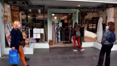 El 84 por ciento del comercio está activo
