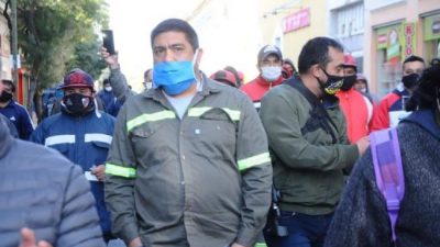 Catamarca: Trabajadores del SOEM marcharon por las calles del centro