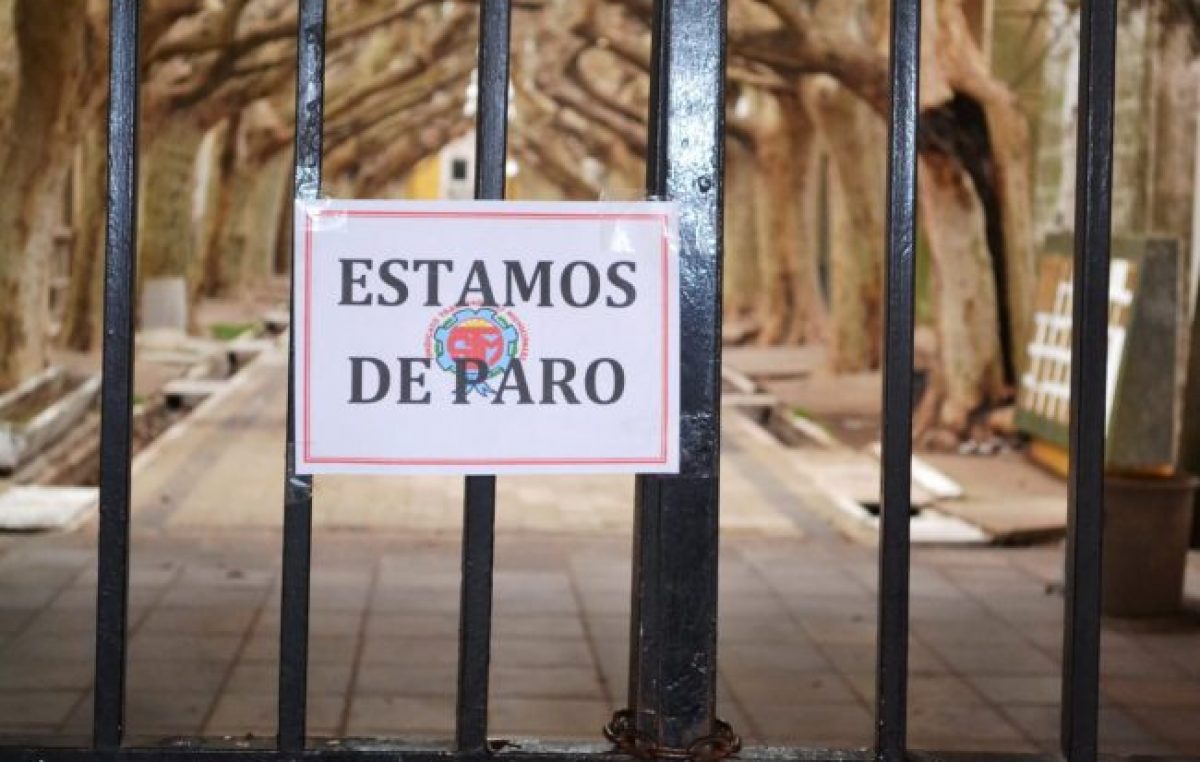 Municipales santafesinos ratifican paro este Martes, Miércoles y Jueves