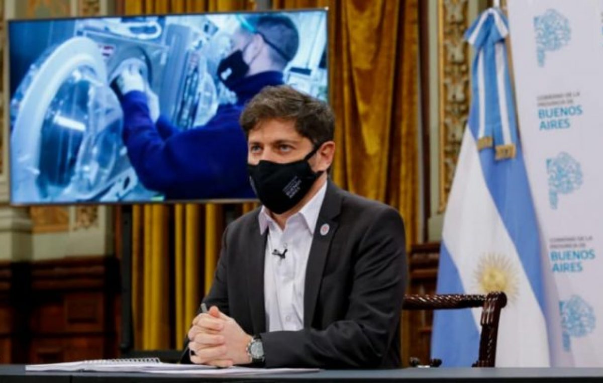 Kicillof y los intendentes bonaerenses del FdT bancaron el impuesto a grandes fortunas