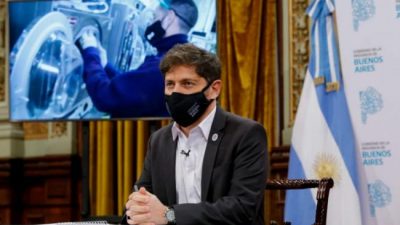Kicillof y los intendentes bonaerenses del FdT bancaron el impuesto a grandes fortunas