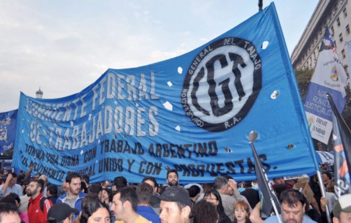 En su 90 aniversario, la CGT brega por una central sindical «fuerte y unida»