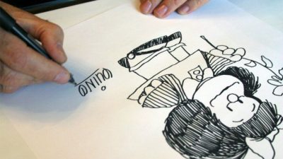 Quino y la historia de la creación de Mafalda, una niña muy diferente