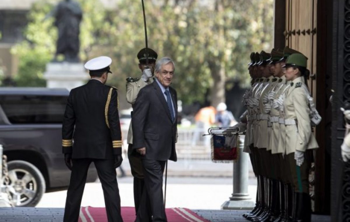 Piñera defendió a Carabineros y pidió que el Congreso apruebe su «modernización»