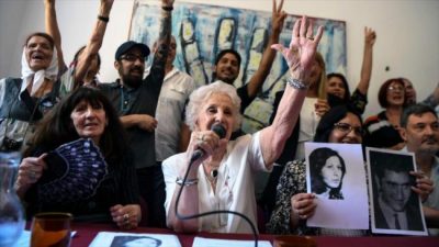 Miles de manitos para abrazar más a las Abuelas