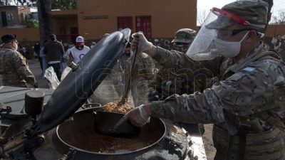 Las Fuerzas Armadas cumplieron más de 20.000 tareas contra la pandemia en 200 días