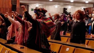 El nuevo parlamento boliviano tendrá una mayoría de mujeres y muchos jóvenes