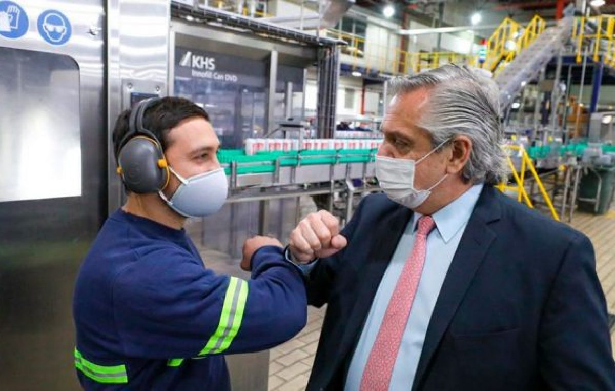 Alberto Fernández: «Juntos es más fácil conseguir la unidad que queremos»