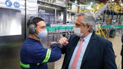 Alberto Fernández: «Juntos es más fácil conseguir la unidad que queremos»