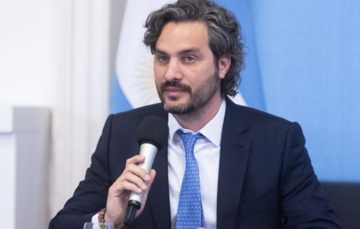 Santiago Cafiero reconoció el cansancio social por la cuarentena pero pidió que «no nos gane el desánimo»