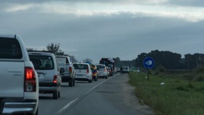 Masiva caravana en Mar Chiquita para exigir un freno a las fumigaciones