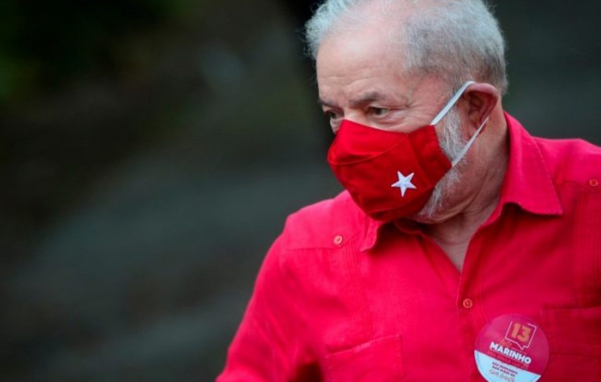 Lula da Silva llamó a votar por Guilherme Boulos en San Pablo  