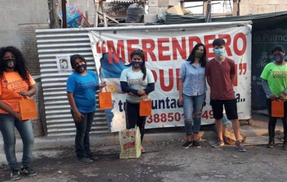 Jujuy: Merendero «A Pulmón» asiste a más de 380 niños