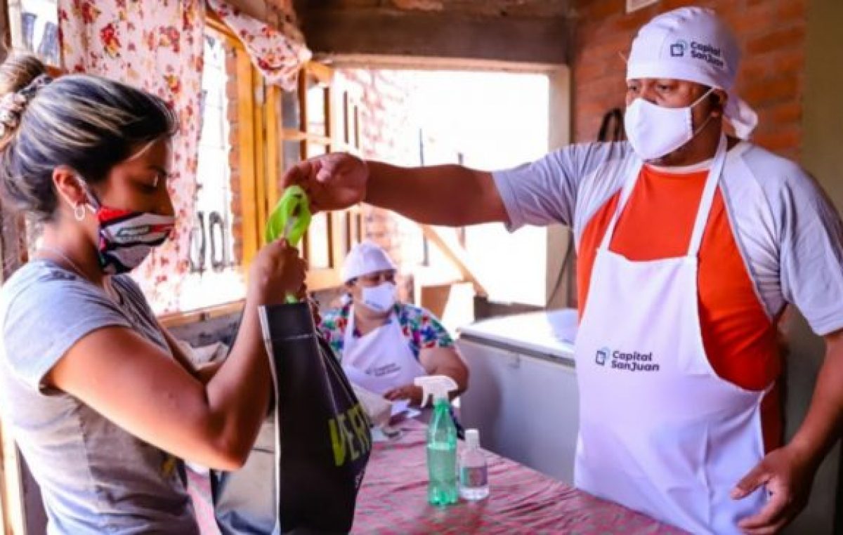 Con “Mi merendero seguro” buscan abordar a las 19 instituciones de San Juan