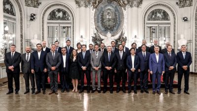 El Presidente valoró como «un paso más» hacia el federalismo la ley de capitales alternas
