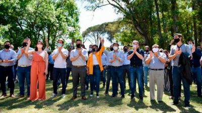 Ministros e intendentes festejaron el Día de la Militancia Peronista