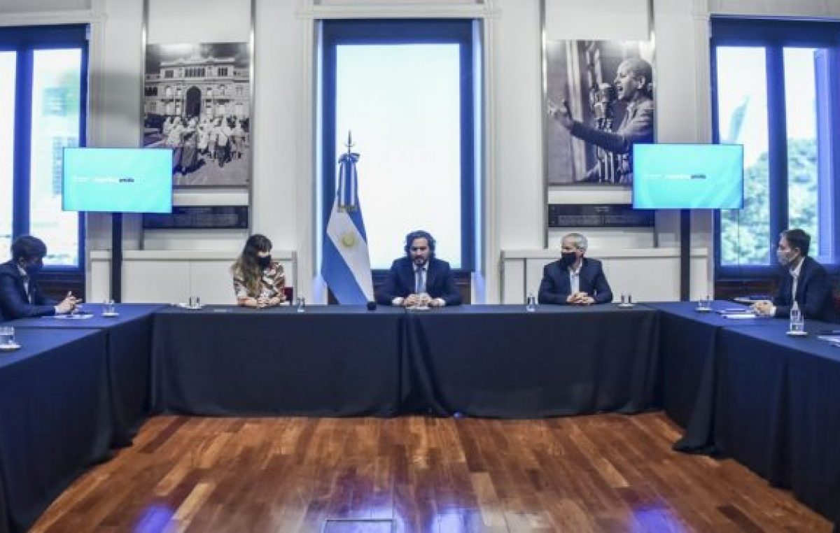 Acuerdo con intendentes bonaerenses para despapelizar la administración pública
