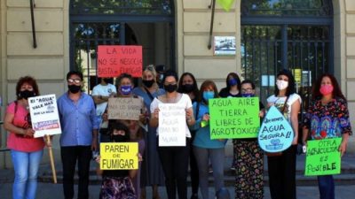 Pergamino: la Municipalidad dejó de entregar agua potable a los barrios fumigados