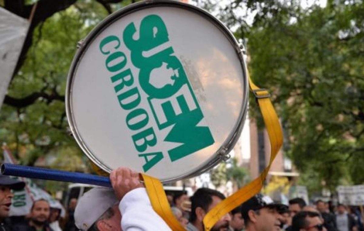 Córdoba: El Suoem realizará protestas sorpresivas