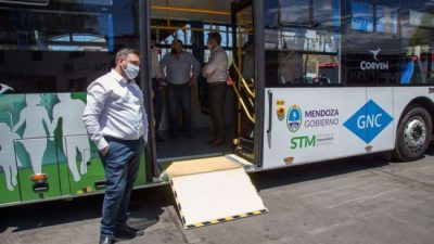 Mendoza ya tiene su primer colectivo que funciona 100% a GNC: harán una prueba de 60 días y será gratuito