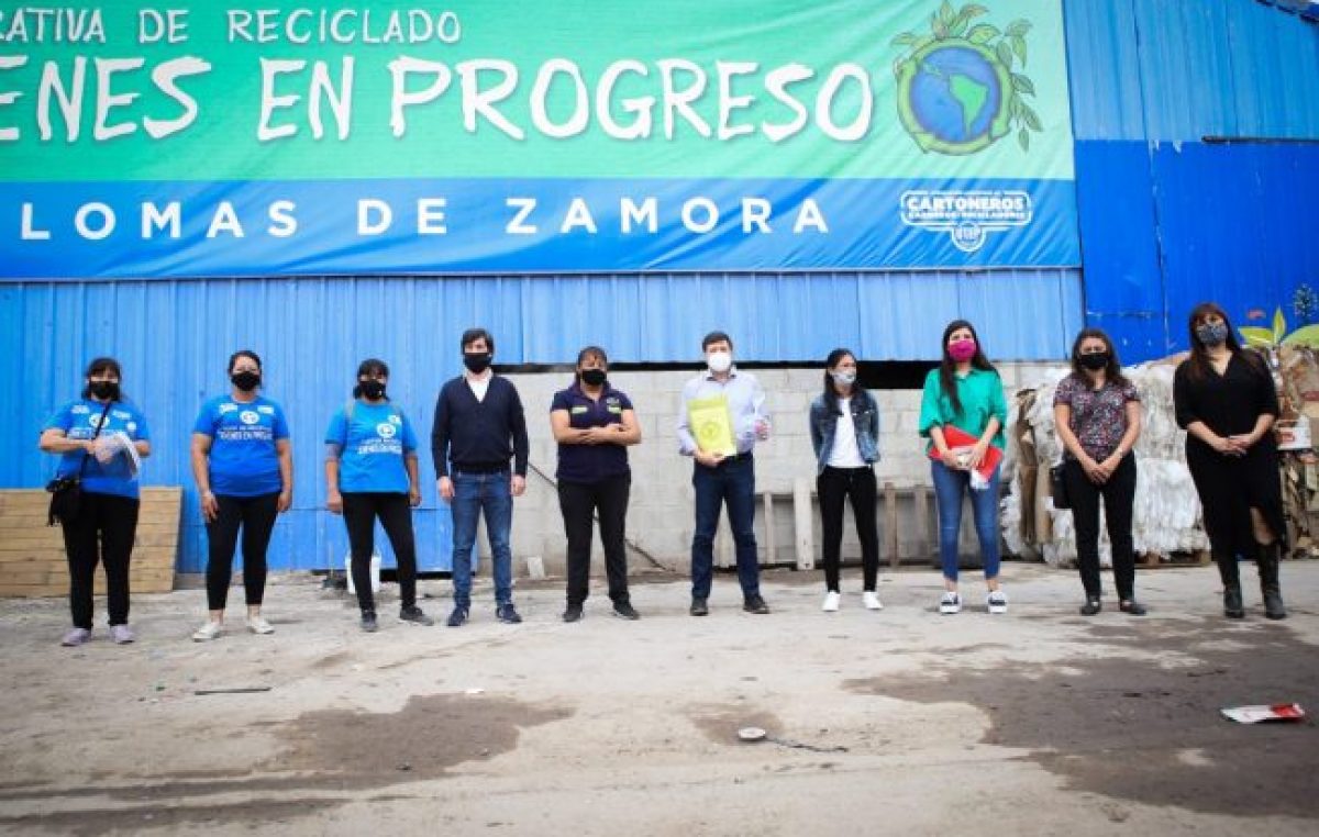 Cartoneros y recicladores: el ministerio de Desarrollo presentó un plan de fortalecimiento