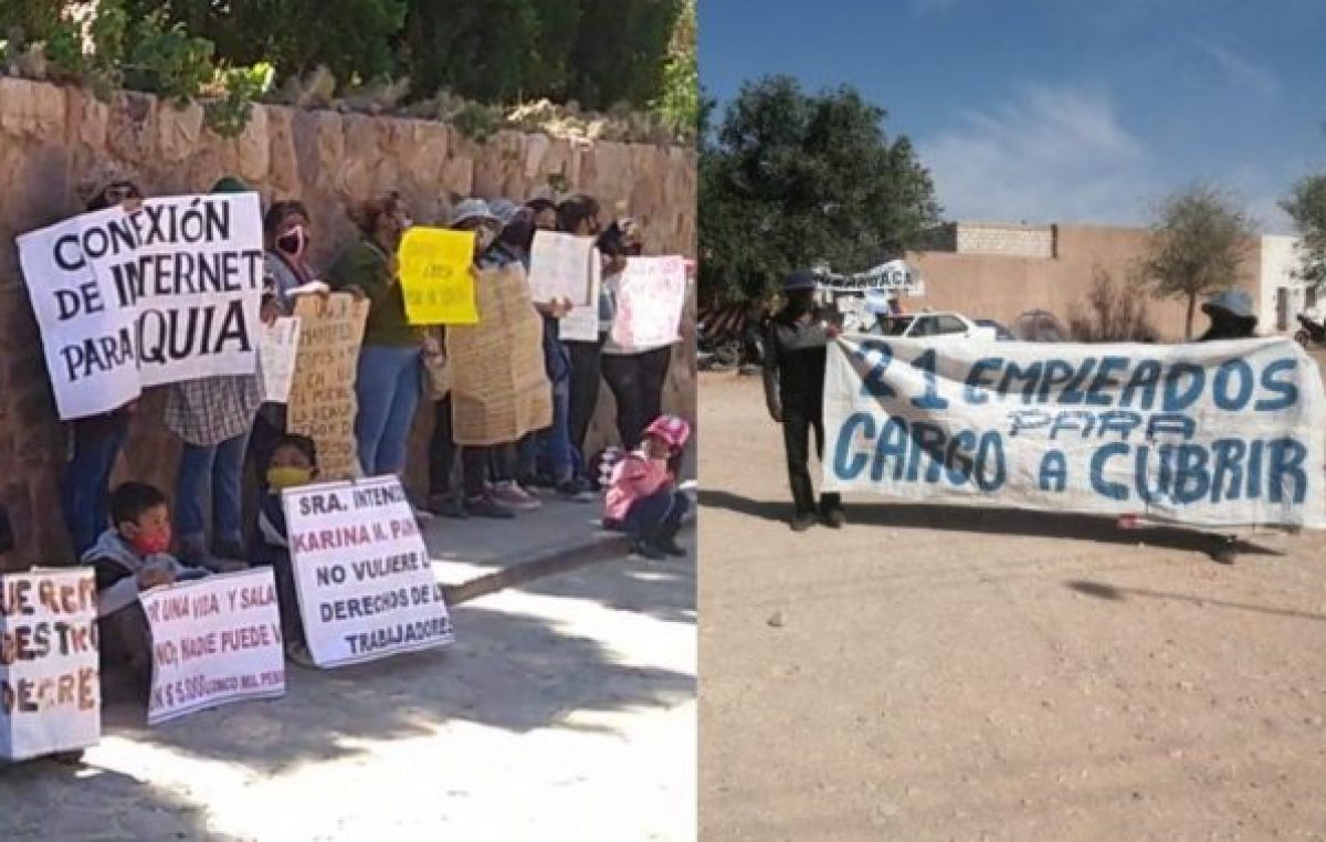 Humahuaca: huelga de hambre de municipales y posible juicio político contra la Intendenta