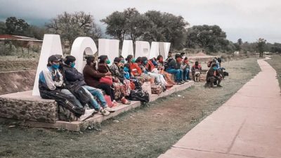 Ya comenzó la marcha de los pueblos originarios hacia Salta