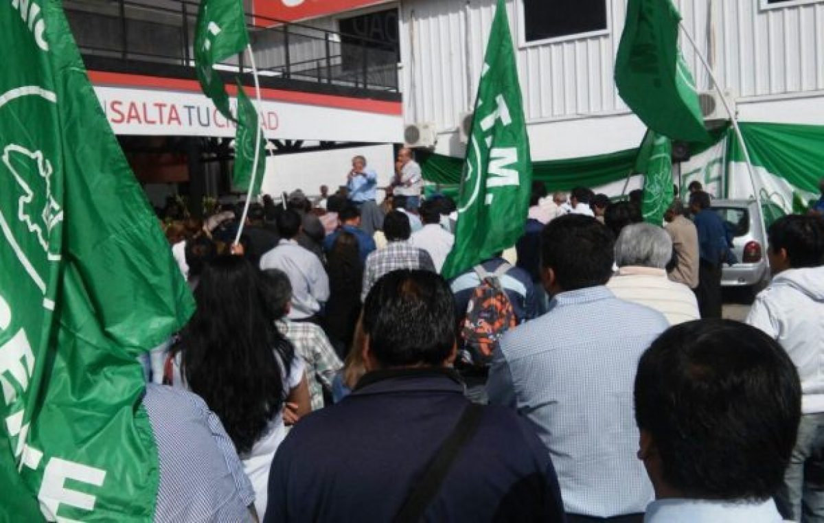 Municipales salteños se movilizan en rechazo al 6% de aumento salarial 