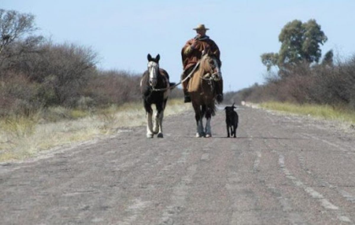 Conocé al gaucho de Pehuajó que cruzó el país a caballo