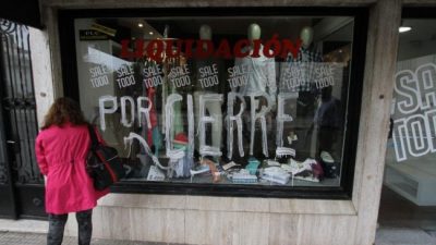 Más del 35% de los comercios en Argentina tienen previsto despedir personal en los próximos 3 meses