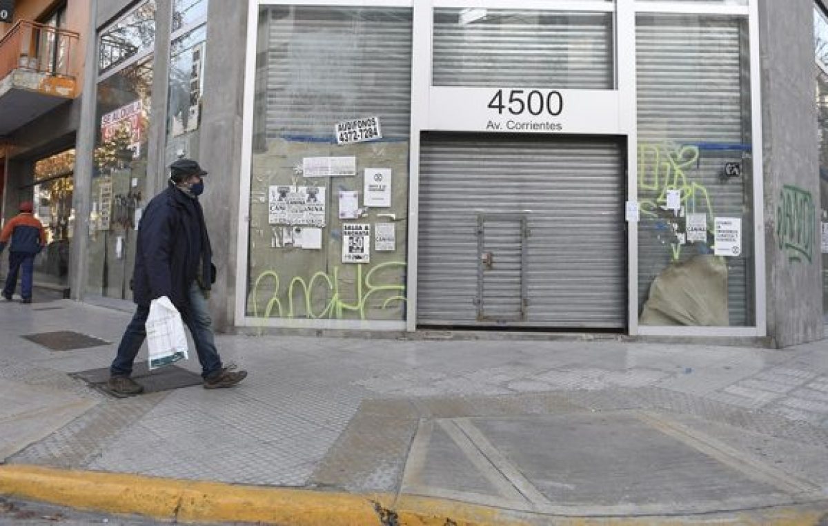Según la CAME, hay un promedio de 9 locales vacíos por cuadra en todo el país