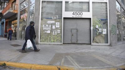 Según la CAME, hay un promedio de 9 locales vacíos por cuadra en todo el país