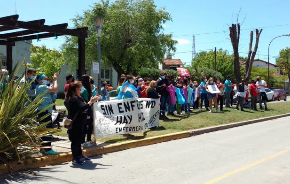 Continúa el conflicto salarial con trabajadores de enfermería en Miramar