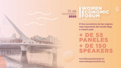 Women Economic Forum, por el empoderamiento económico de las mujeres