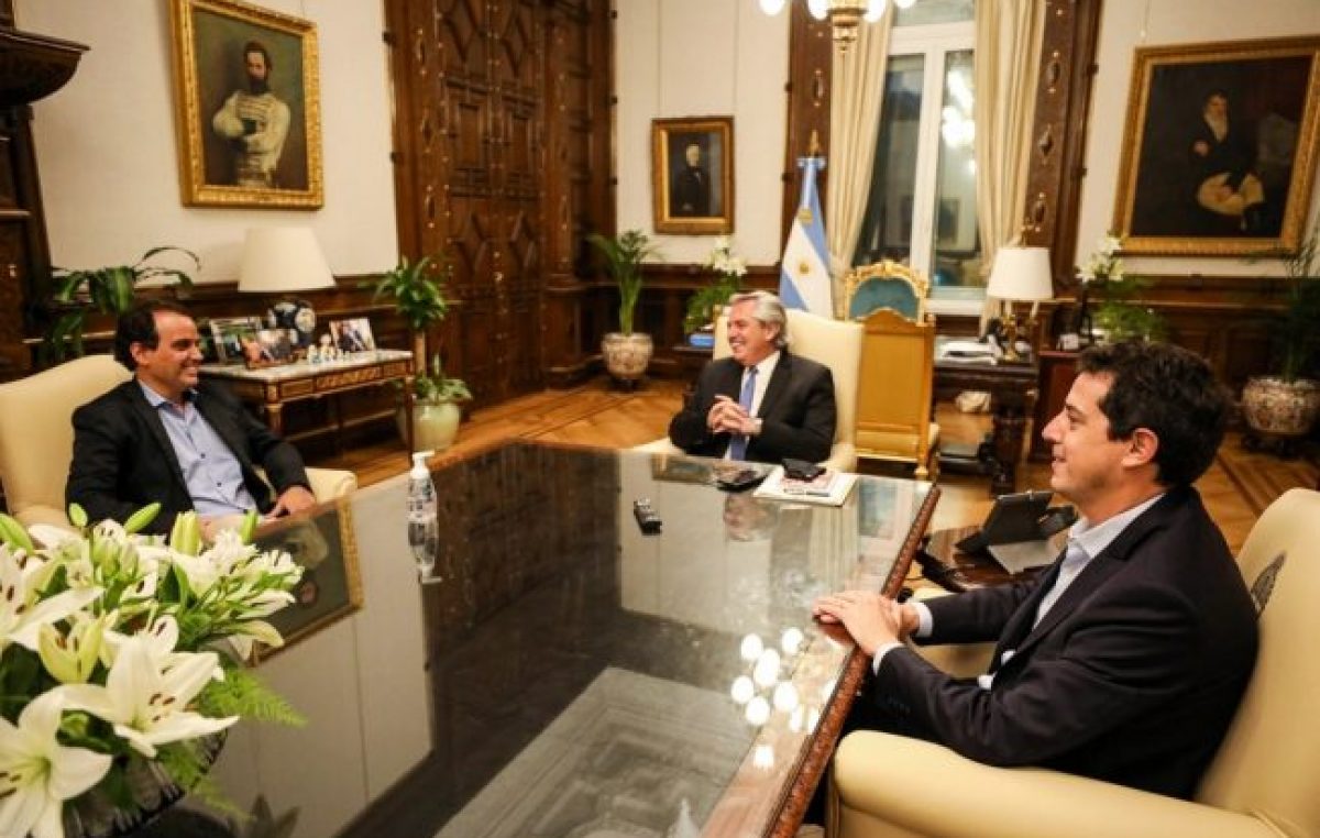 Alberto Fernández recibió al intendente reelecto de Río Cuarto: «Fue el resultado de la unidad»