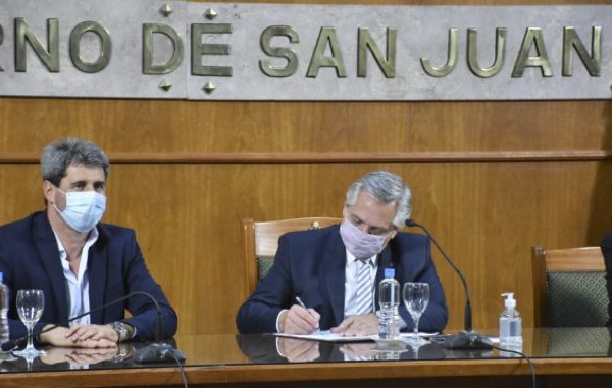 El Gobierno anticipará fondos a San Juan para la construcción de viviendas