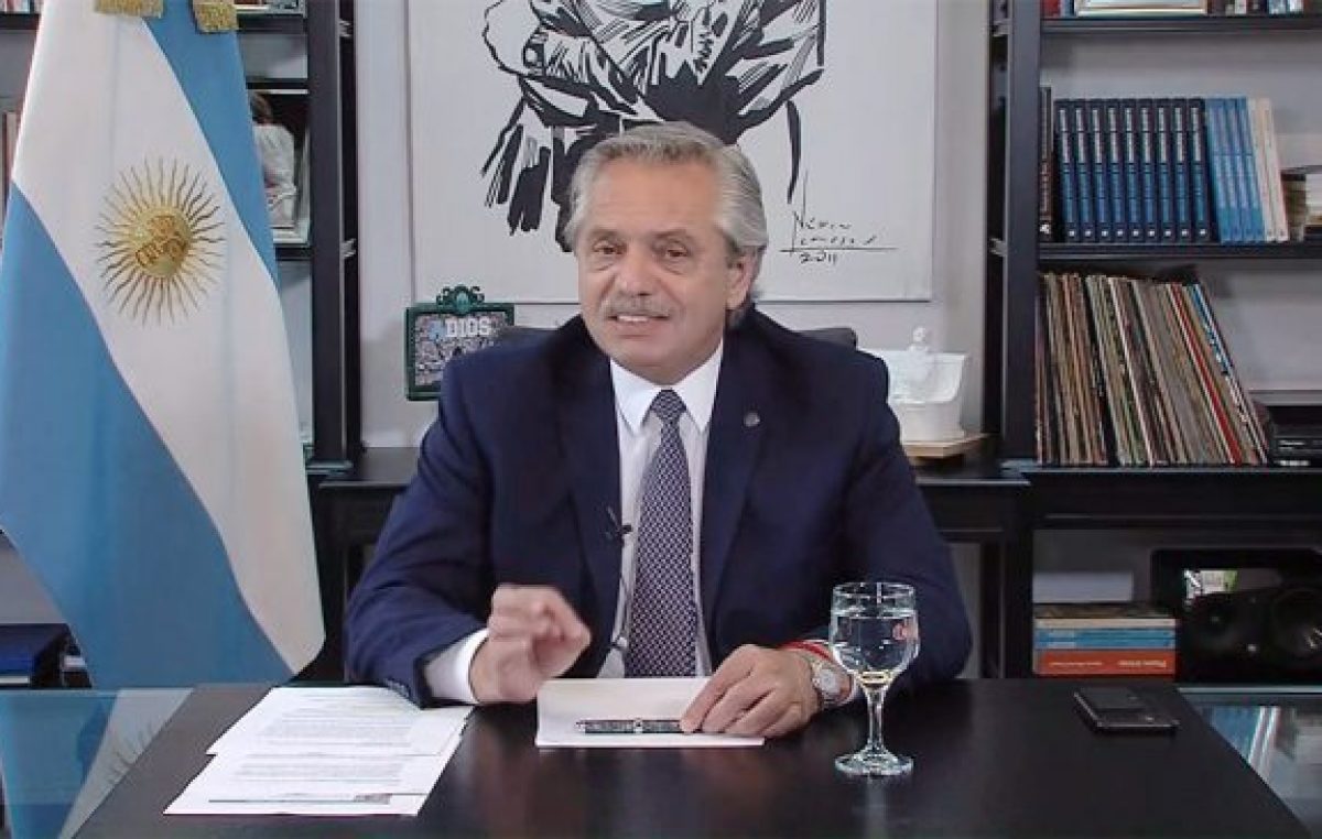 «No hay lugar para ajustes irresponsables», advirtió Alberto Fernández ante el Foro de Davos