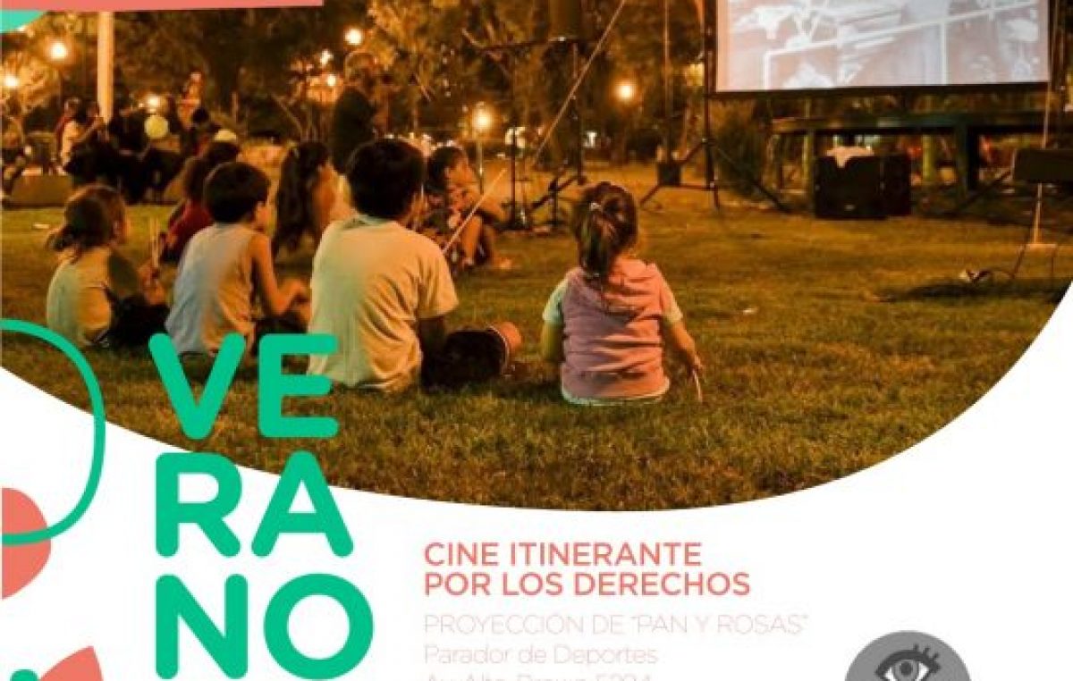 «Cine itinerante por los derechos” comienza en la Costanera Oeste en Santa Fe