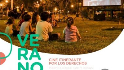 «Cine itinerante por los derechos” comienza en la Costanera Oeste en Santa Fe
