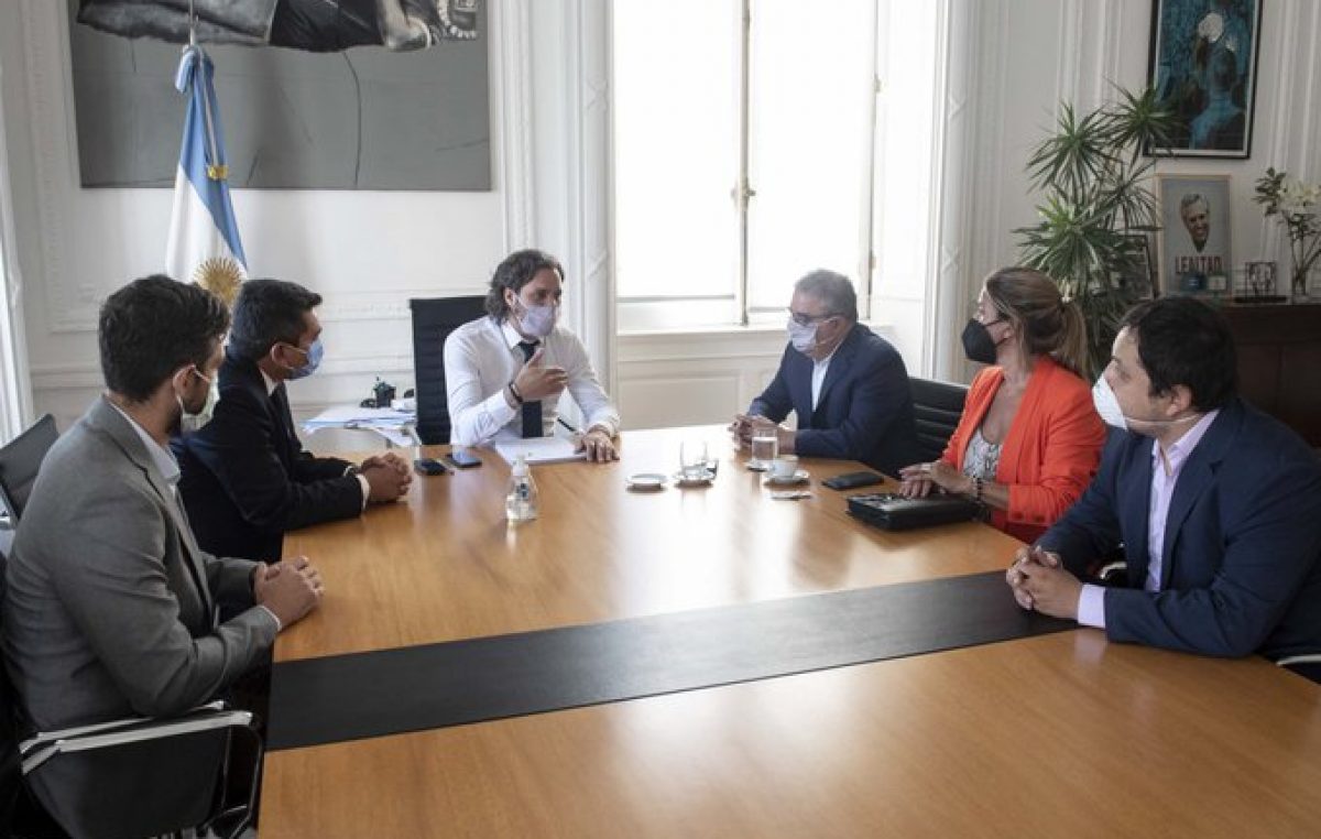 Cafiero recibió al Gobernador de Catamarca por la reactivación después del «impasse» del macrismo