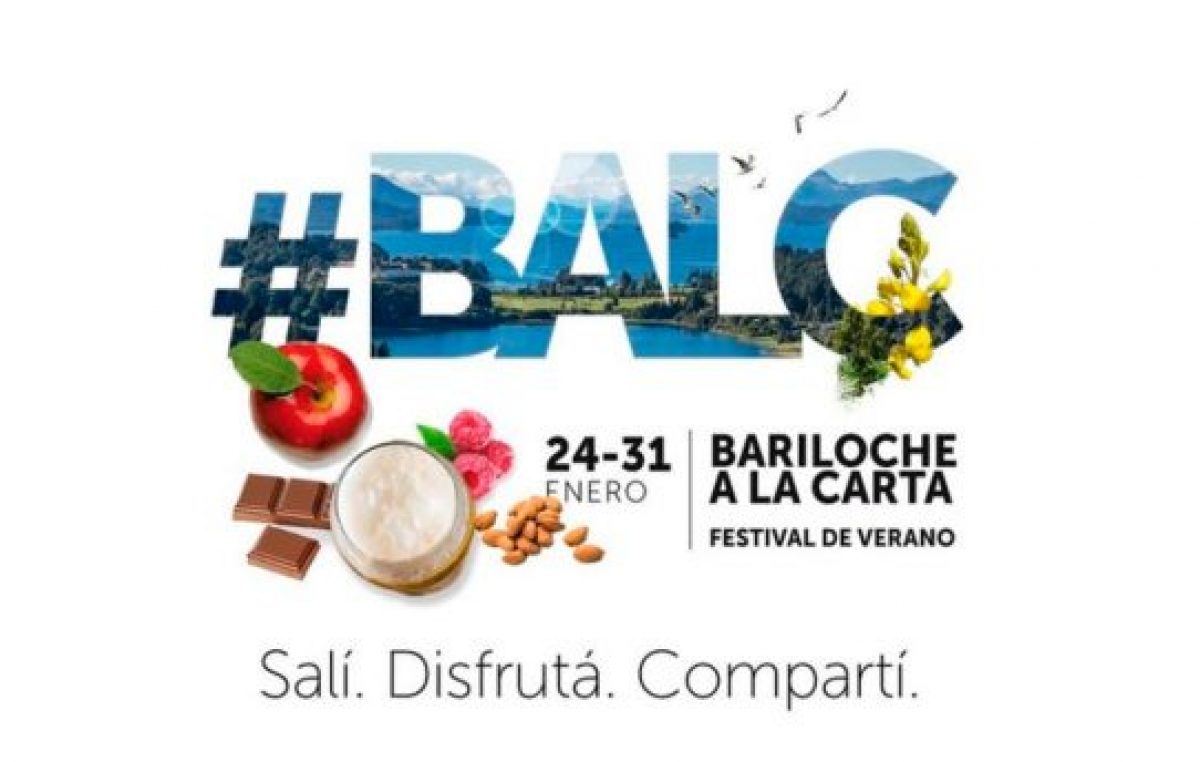 Del 24 al 31 de enero vuelve Bariloche a la Carta  