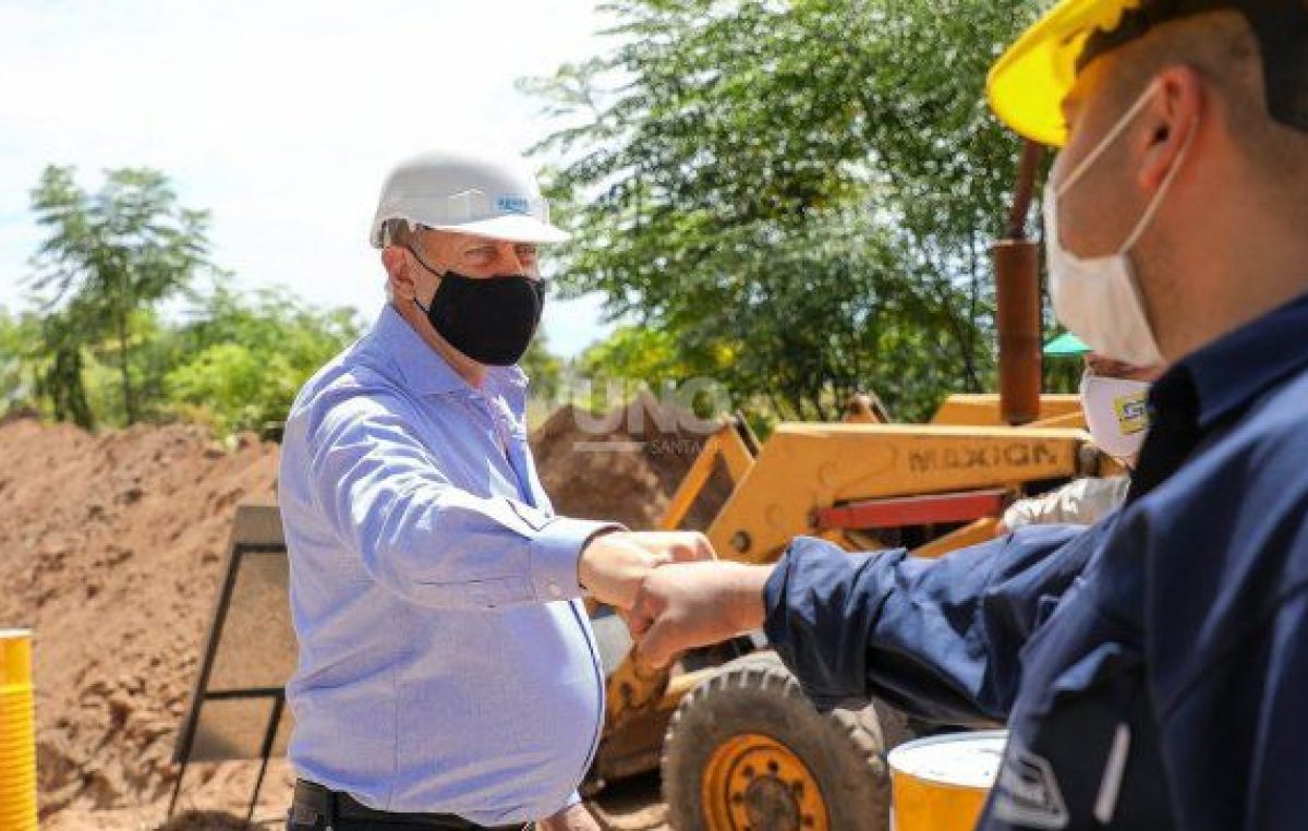 El Gobernador resaltó el impacto de la obra pública nacional en el empleo santafesino