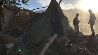 Sismo en San Juan: El paraje El Abanico, se levanta alrededor de una FM comunitaria
